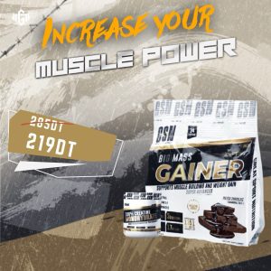 Pack 5 : Increase your Muscle Power